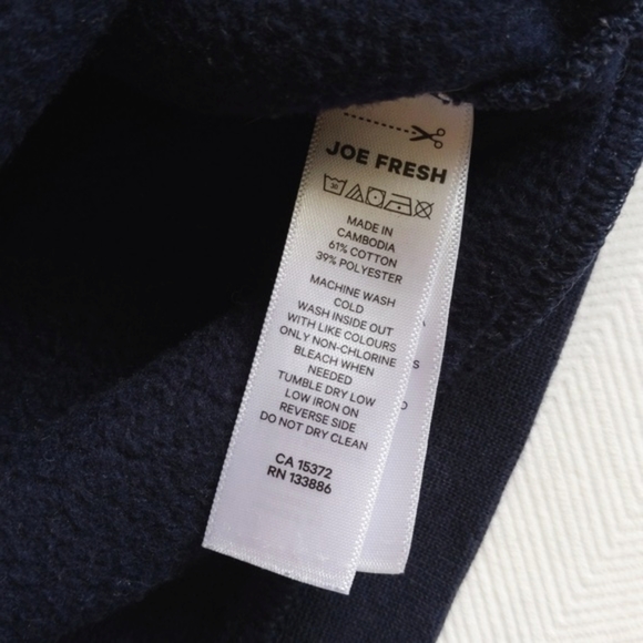 joe fresh x disney frozen II elsa crewneck graphic sweatshirt 2T toddler girls - Picture 4 of 7